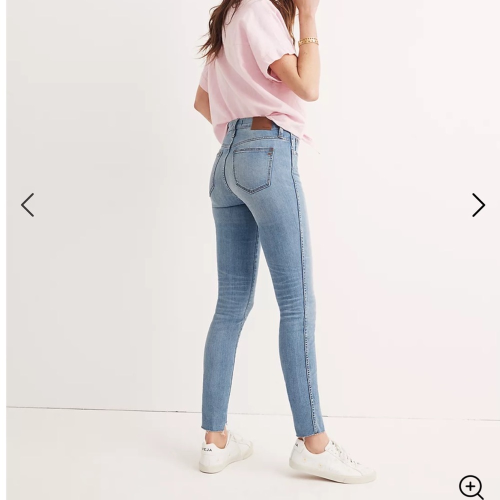Madewell -NWT- High-Rise Seamed Skinny Jeans